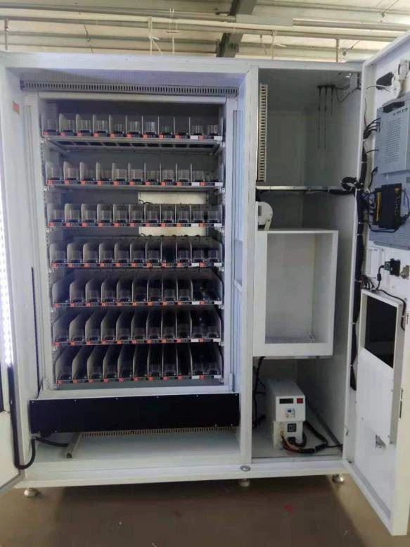 inside part of the vending machine