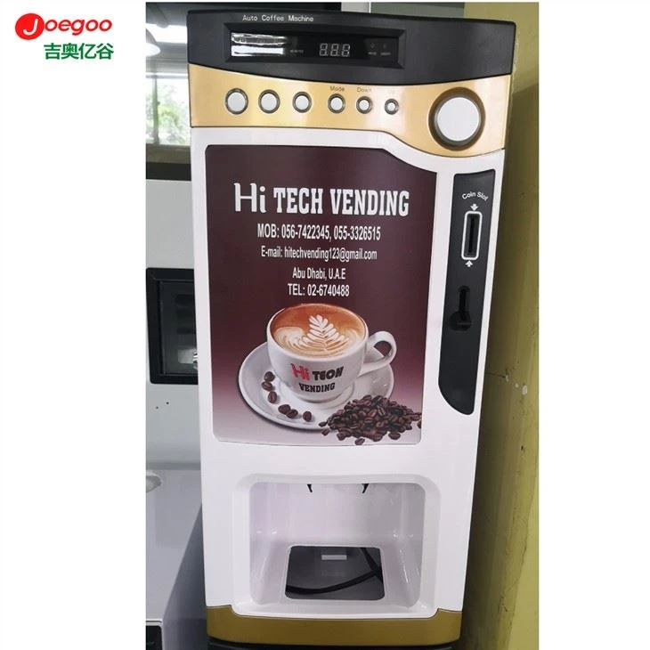 Niski automat z kawą w Egipcie
