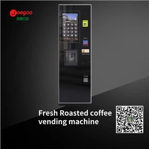 Automat ze świeżo paloną kawą