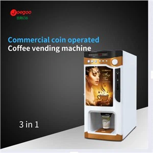 Automat z kawą wstępnie zmieszaną