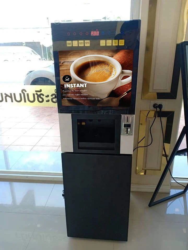 Automat z automatami do gry Cafe